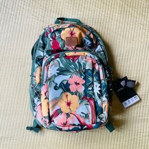 Dakine Floral Backpack - Tropical Print - new w tags